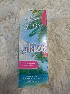 Dew of the gods Maui Glaze Dragon Fruit Oil Facial Cleanser - Pink